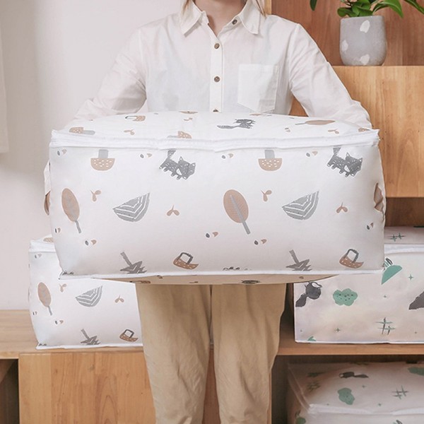 Foldable Storage Bag Clothes Blanket