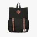 Knapsack Solid Vintage Backpack