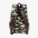 Camouflage Rucksack Canvas Backpack