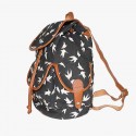 Girls Vintage Canvas Printing Backpack