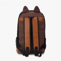 Kitten Rucksack Canvas Backpack