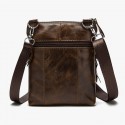 Casual Leather Shoulder Bag And Coin Purse