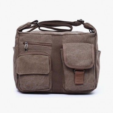 Canvas Handbag Satchel Men