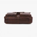 Cowhide Shoulder Bag Briefcases Leather