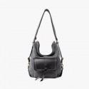 Leather &#038; Canvas Patchwork Handbag Shoulder